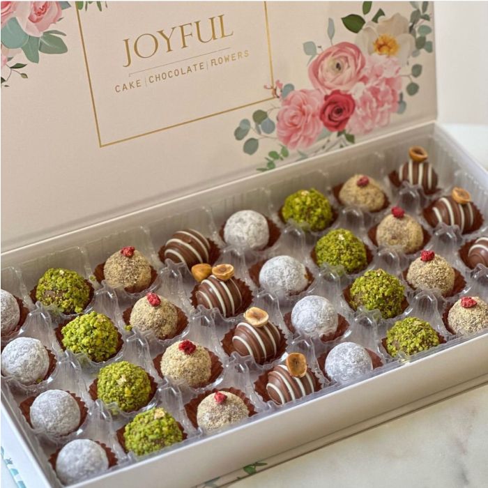 Chocolate mix truffles