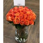 41| Orange Vase