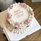 3|cream birthday cake