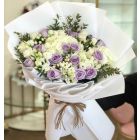 51| hydrangea purple bouquet 