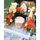 NY2 | cake cream with flower
