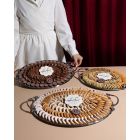Eid 27 | Silver Oval Set 3 Trays
