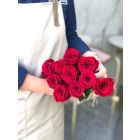 Wholesale red roses (10 pcs)