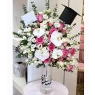 11| White & Pink Vase