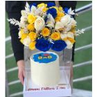 Fathers cake and flowers