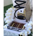 26| artificial flower and chocolate
