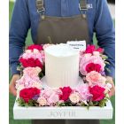 230| Cake and flowers