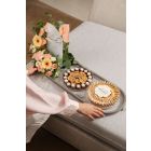 E7| Tray with flowers & sweets