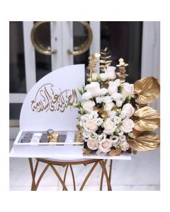 24| White Flowers & Chocolate