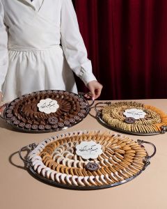 Eid 27 | Silver Oval Set 3 Trays
