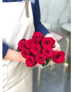 Wholesale red roses (10 pcs)