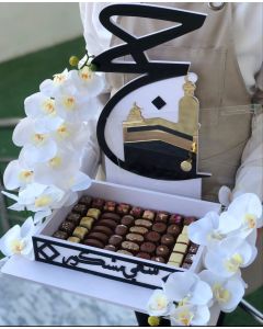 26| artificial flower and chocolate