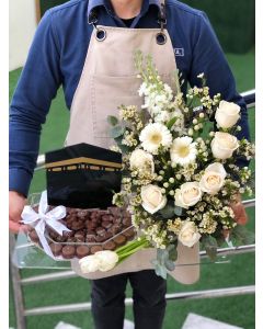 umra flower & chocolate