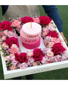 C1|Cake and Flowers