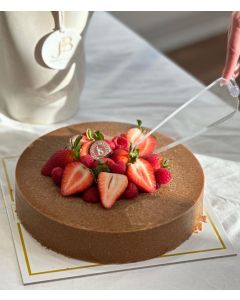 C3| Berries Upside down cheese cake