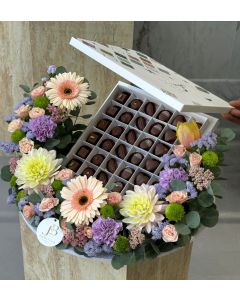 71| Chocolate & Flower