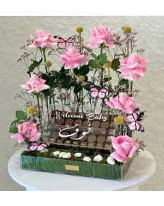 888 | Chocolate with Flowers