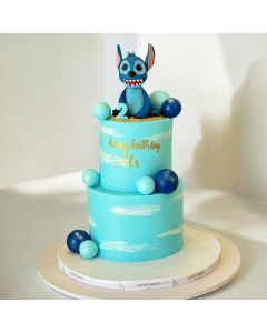 221|Stitch 3D cake