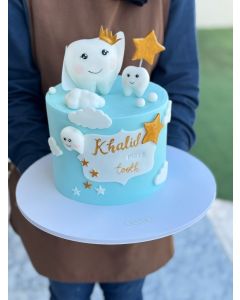 224|First tooth cake