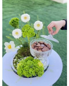 C7| Chocolate with flowers