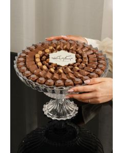 E17|Crystal chocolate plate