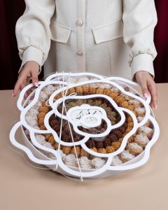 Eid 13 | Petit Four Flower Tray