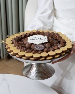 Eid 34 | Chocolate Silver Plate