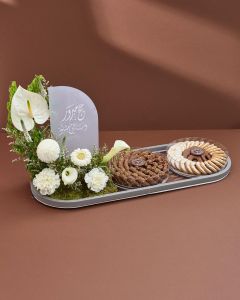 Hajj 3 | leather stand with sweets & Chocolates